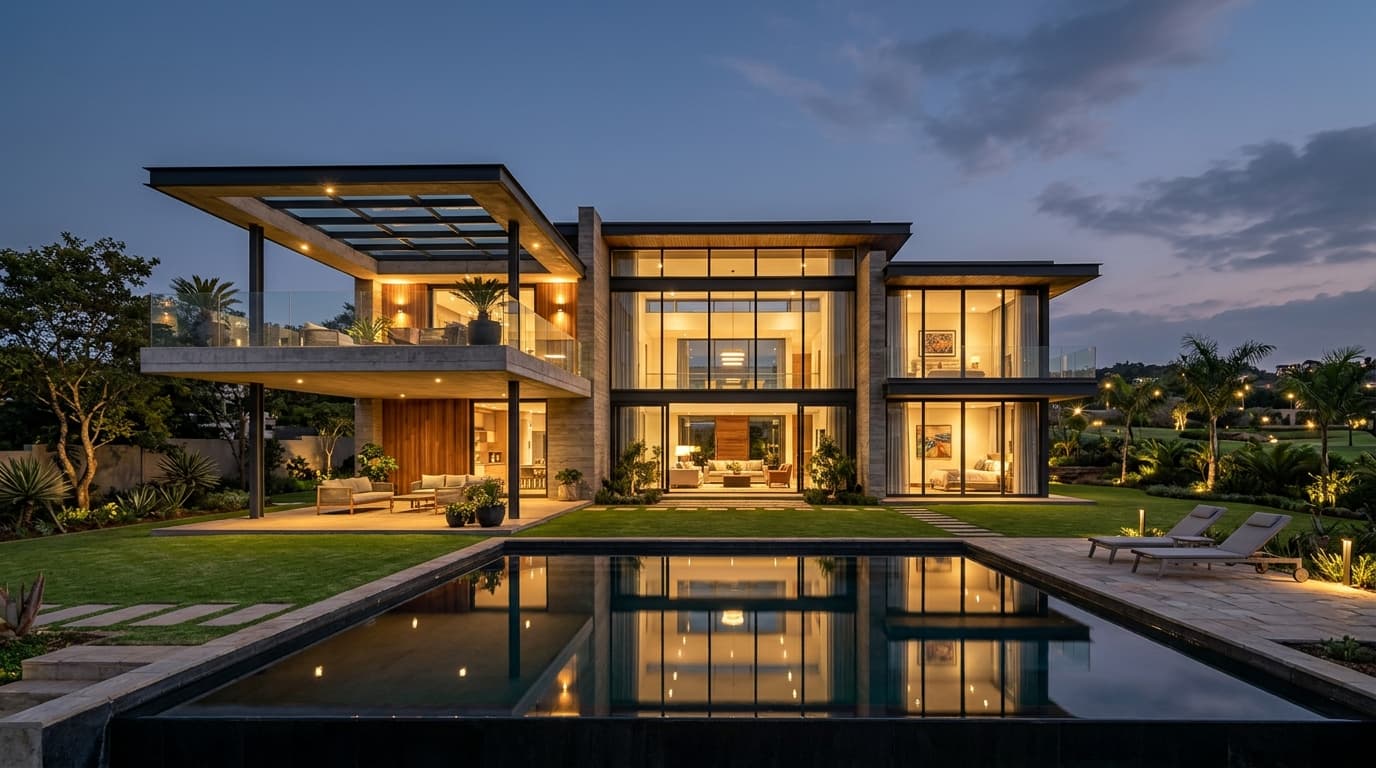 Modern Cantilever Villa